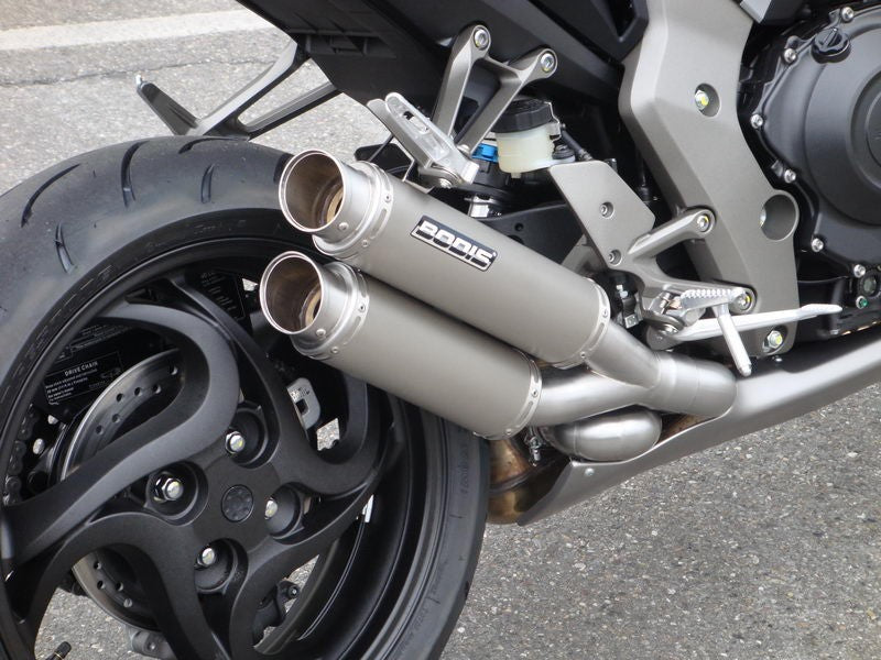 Bodis（ボディス）スリップオンマフラー ステンレス グラウンド GPX2 ヨーロッパ公道走行認可 for CB1000R(08-) | HCB1000R-001