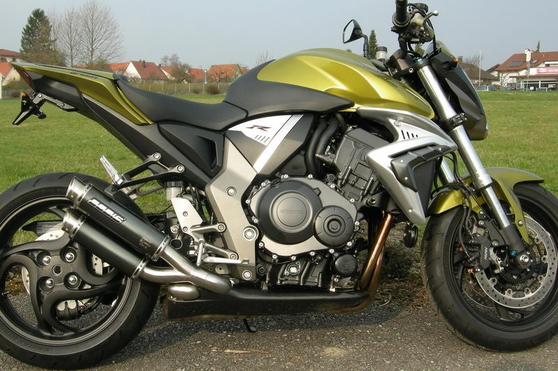 Bodis（ボディス）スリップオンマフラー ステンレス ブラック GPX2 ヨーロッパ公道走行認可 for CB1000R(08-) | HCB1000R-007