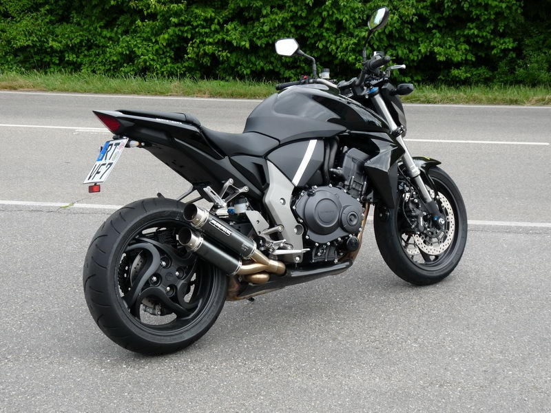 Bodis（ボディス）スリップオンマフラー ステンレス ブラック GPX2 ヨーロッパ公道走行認可 for CB1000R(08-) | HCB1000R-007