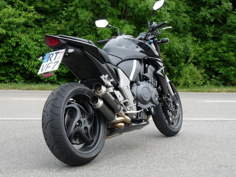 Bodis（ボディス）スリップオンマフラー ステンレス ブラック GPX2 ヨーロッパ公道走行認可 for CB1000R(08-) | HCB1000R-007
