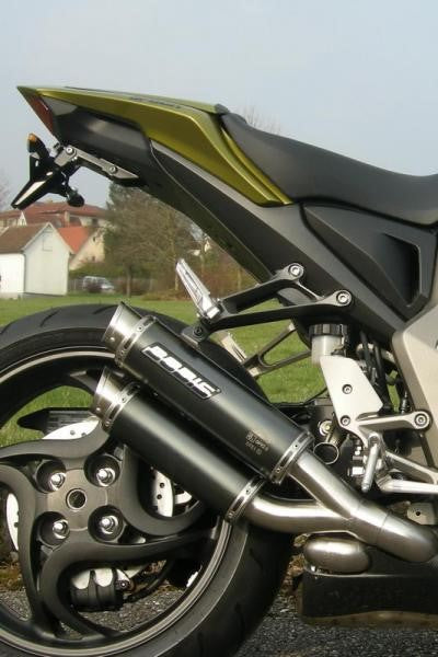 Bodis（ボディス）スリップオンマフラー ステンレス ブラック GPX2 ヨーロッパ公道走行認可 for CB1000R(08-) | HCB1000R-007
