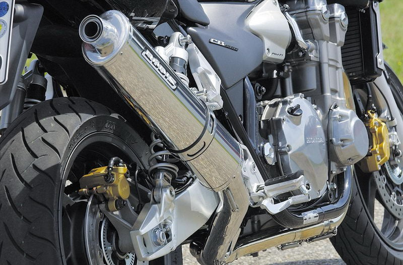 Bodis（ボディス）フルエキゾーストシステム ステンレス Oval 1 WM ヨーロッパ公道走行認可 for CB1300(03-07) | HCB1300-003
