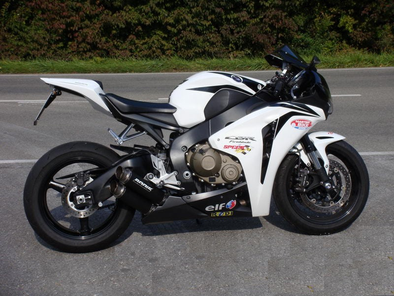Bodis（ボディス）スリップオンマフラー ステンレス ブラック GPX2 ヨーロッパ公道走行認可 for FIREBLADE CBR1000RR(08-) | HCBR1000-012