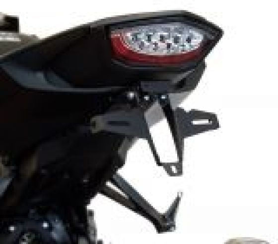 BODIS / ボディス License plate holder  Stainless Steel Black Powder-Coated | HCBR1000-035