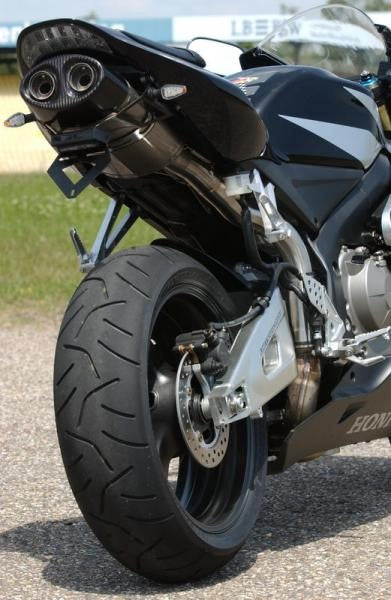 Bodis（ボディス）スリップオンマフラー フルチタン Oval Q1  ヨーロッパ公道走行認可 for CBR 600RR(05-06) | HCBR600-007