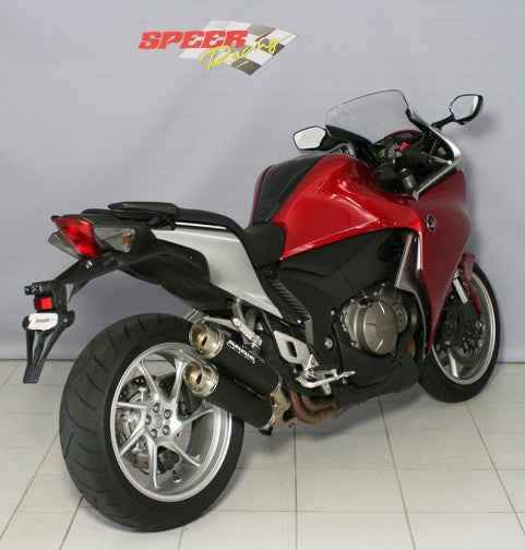 Bodis（ボディス）スリップオン ステンレス（ブラック）　GPC-X2 for VFR1200F (10-) EU公道走行可 | HVFR1200-001