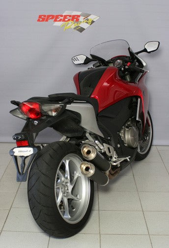 Bodis（ボディス）スリップオン ステンレス（ブラック）　GPC-X2 for VFR1200F (10-) EU公道走行可 | HVFR1200-001