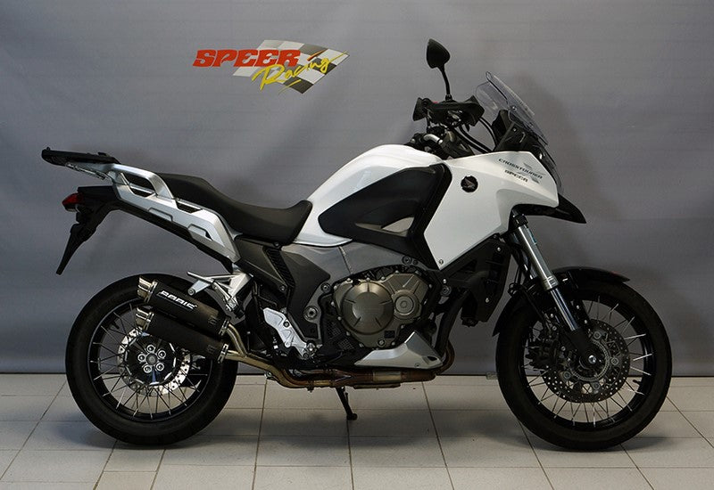 Bodis（ボディス）GPC-X2 スリップオンマフラー  EC approved ステンレスブラック for Crosstourer VFR1200X (12-) | HVFR1200X-001