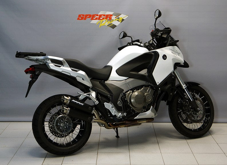 Bodis（ボディス）GPC-X2 スリップオンマフラー  EC approved ステンレスブラック for Crosstourer VFR1200X (12-) | HVFR1200X-001