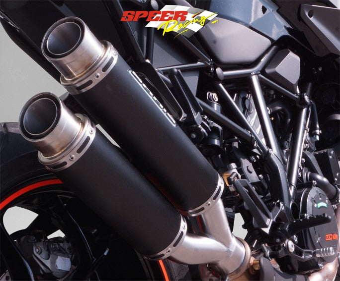 Bodis (ボディス) GPX2 スリップオンマフラー ステンレスブラック | KTSD1290-019