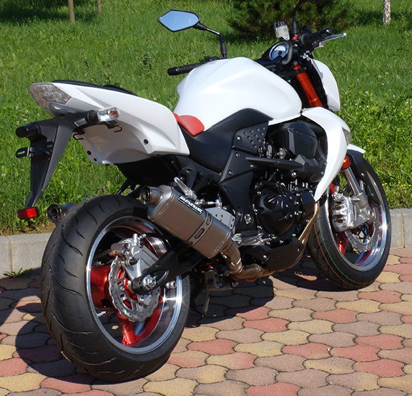 Bodis（ボディス）スリップオンマフラー 4-2 ステンレス グラウンド  SB1-S(K) ヨーロッパ公道走行認可 for Z1000(07-09) | KZ1000-002