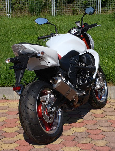 Bodis（ボディス）スリップオンマフラー 4-2 ステンレス グラウンド  SB1-S(K) ヨーロッパ公道走行認可 for Z1000(07-09) | KZ1000-002