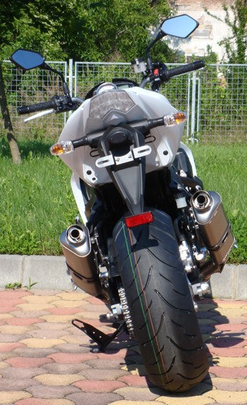 Bodis（ボディス）スリップオンマフラー 4-2 ステンレス グラウンド  SB1-S(K) ヨーロッパ公道走行認可 for Z1000(07-09) | KZ1000-002