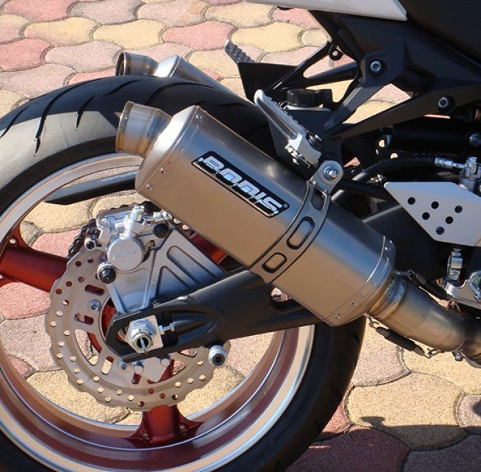 Bodis（ボディス）スリップオンマフラー 4-2 ステンレス グラウンド  SB1-S(K) ヨーロッパ公道走行認可 for Z1000(07-09) | KZ1000-002
