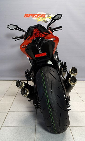 Bodis（ボディス）スリップオンマフラー 4-4 ステンレス－ブラック－ GPX2 ヨーロッパ公道走行認可 for Z1000(14-) | KZ1000-009