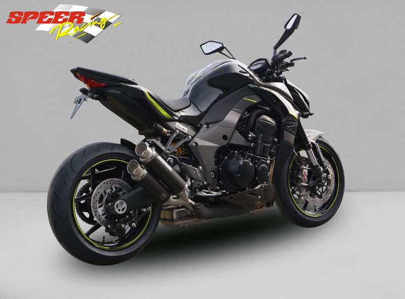 Bodis (ボディス) GPX2 スリップオン - セット 4-4 マフラー ステンレスブラック | KZ1000-012