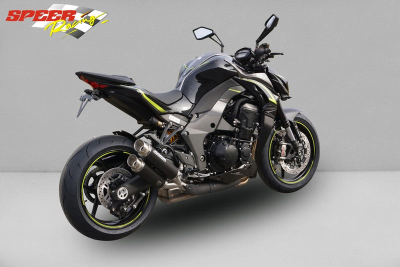 Bodis (ボディス) GPX2 スリップオン - セット 4-4 マフラー ステンレスブラック | KZ1000-012
