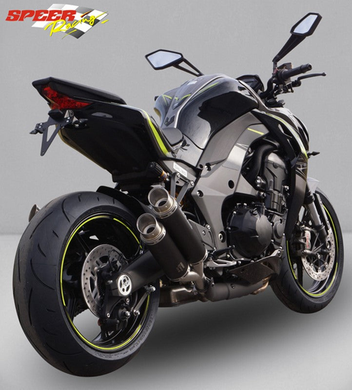 Bodis (ボディス) GPX2 スリップオン - セット 4-4 マフラー ステンレスブラック | KZ1000-012