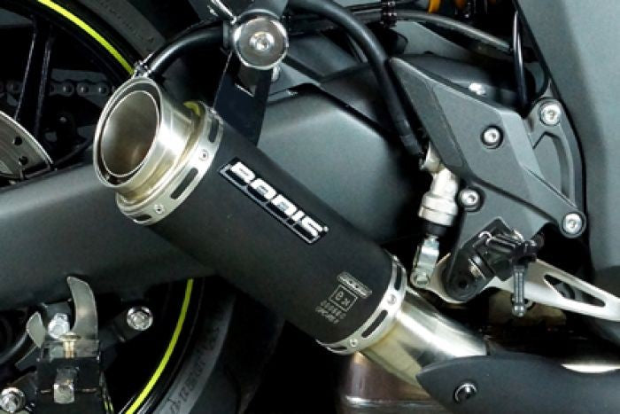 Bodis (ボディス) GPC-RS II スリップオン - セット 4-2 マフラー ステンレスブラック | KZ1000-013