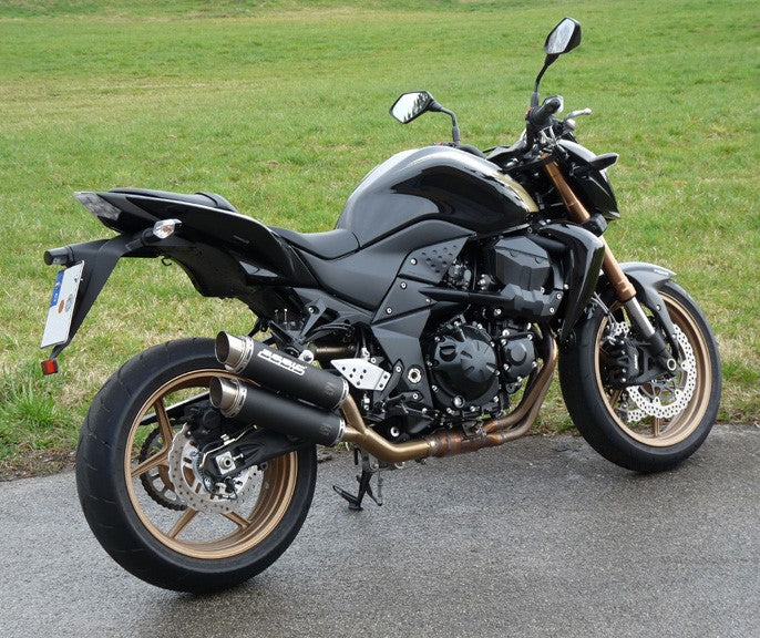 Bodis（ボディス）GPC-X2 スリップオンマフラー  EC approved ステンレスブラック for Z750/Z750R (07-) | KZ750-018