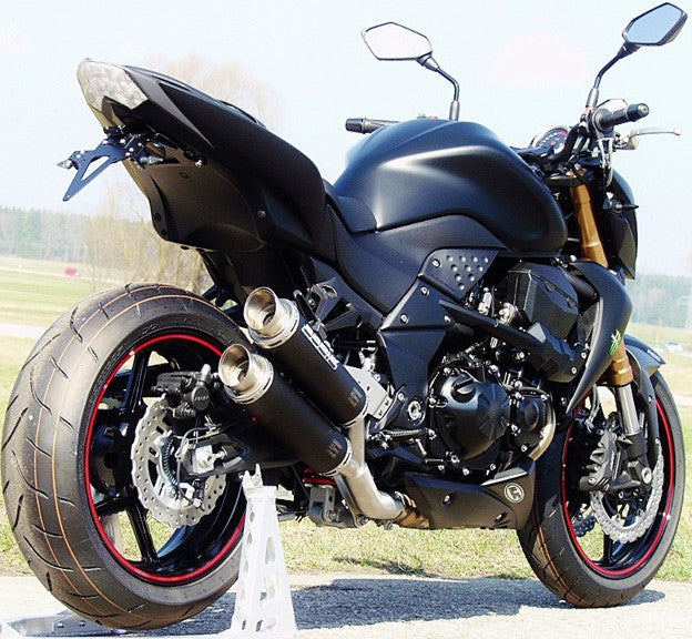Bodis（ボディス）GPC-X2 スリップオンマフラー  EC approved ステンレスブラック for Z750/Z750R (07-) | KZ750-018