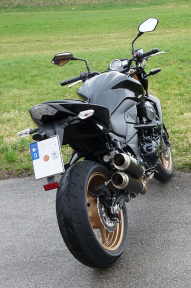 Bodis（ボディス）GPC-X2 スリップオンマフラー  EC approved ステンレスブラック for Z750/Z750R (07-) | KZ750-018