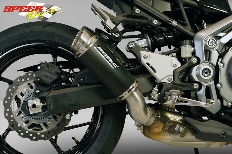 Bodis (ボディス) GPC-RS II スリップオンマフラー ステンレスブラック | KZ900-001