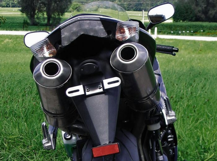 Bodis（ボディス）スリップオンマフラー セット Y-パイプ付 ーチタンー Oval Q2 EURO公道走行認可 for NINJA ZX-10R(06-07) | KZX10R-024