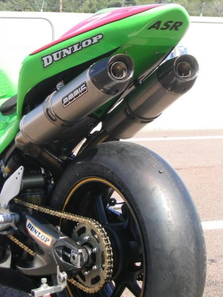 Bodis（ボディス）スリップオンマフラー セット Y-パイプ ステンレス/フルチタン Oval Q2C EU公道走行認可 for ZX-10R(06-07) | KZX10R-038