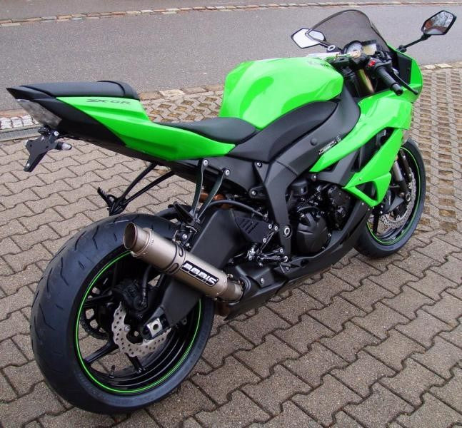 Bodis（ボディス）スリップオンマフラー ステンレス/フルチタン GP1 ヨーロッパ公道走行認可 for NINJA ZX-10R(08-10) | KZX10R-042