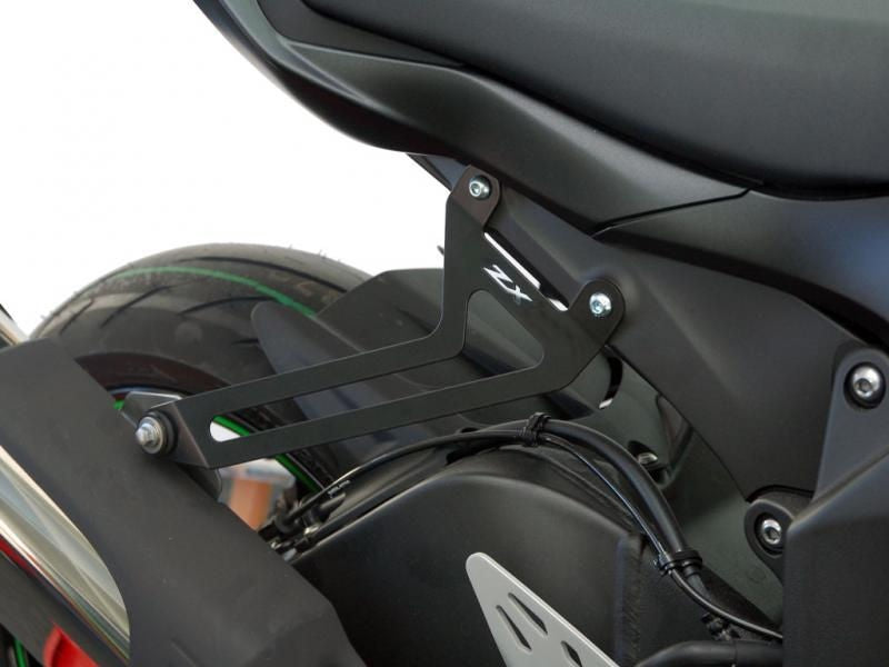 BODIS / ボディス Exhaust bracket  Stainless Steel Black Powder-Coated | KZX10R-046
