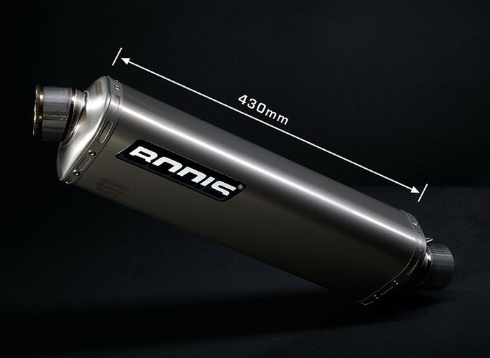 Bodis（ボディス）フルエキゾーストシステム ステンレス/フルチタン Three-Tec G EURO公道走行認可 for NINJA ZX-10R(04-05) | KZX10R-052