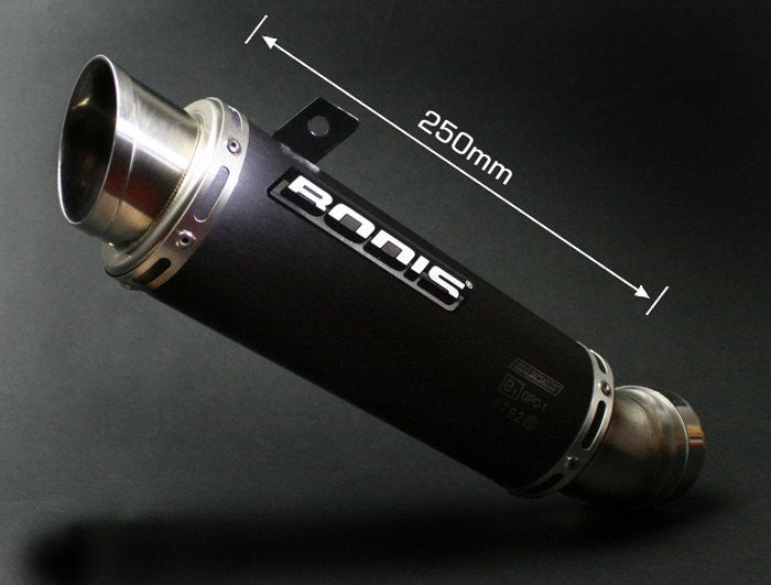Bodis（ボディス）スリップオンマフラー ステンレス ブラック GPC-1 ヨーロッパ公道走行認可 for NINJA ZX-10R(11-) | KZX10R-053