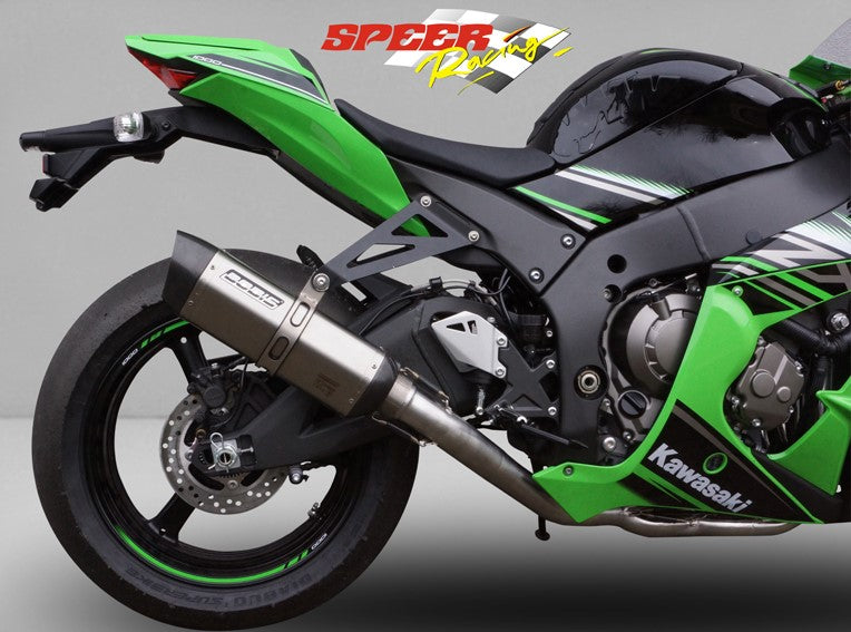 Bodis (ボディス) P-TEC II CPL-システム 4-1 ハイ マフラー ステンレス/フルチタン | KZX10R-077
