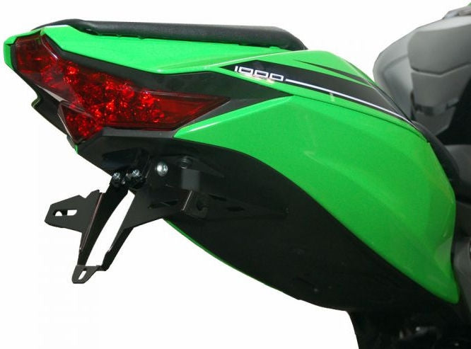 BODIS / ボディス License plate holder  Stainless Steel Black Powder-Coated | KZX10R-084