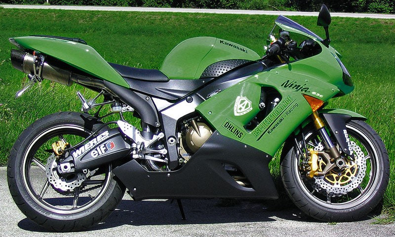 Bodis（ボディス）スリップオンマフラー フルチタン Oval Q1 ヨーロッパ公道走行認可 for NINJA ZX-6R(05-06) | KZX6R-012