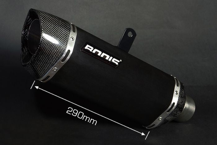 Bodis（ボディス）P-TEC II 触媒リプレスメントパイプ スリップオン・ステンレスブラック | MF3-006