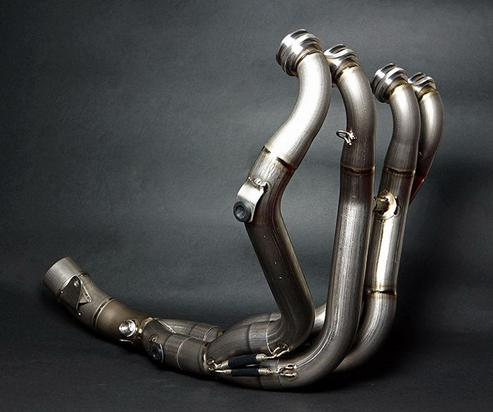 Bodis（ボディス）Exhaust pipes complete Without Homologation (No Catalyzer)   フル チタニウム for F4 (10-) | MF4-014