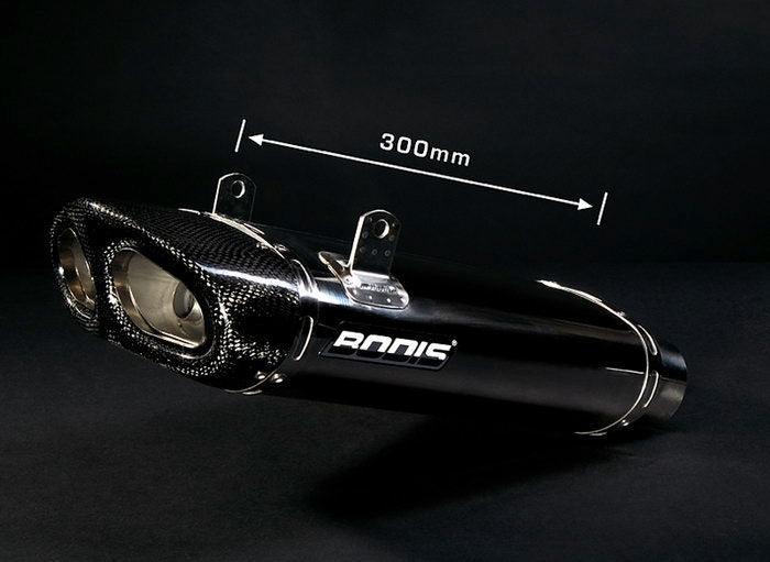 BODIS / ボディス Slip-On OVAL Q5  Stainless Steel  Catalyzer : Original  EU Homologated | SBK-001