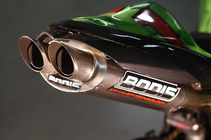 BODIS / ボディス Slip-On OVAL Q5  Titan  Catalyzer : Original  EU Homologated | SBK-002