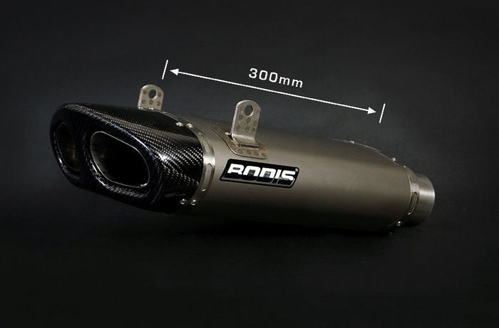 BODIS / ボディス Slip-On OVAL Q5  Titan  Catalyzer : Original  EU Homologated | SBK-002
