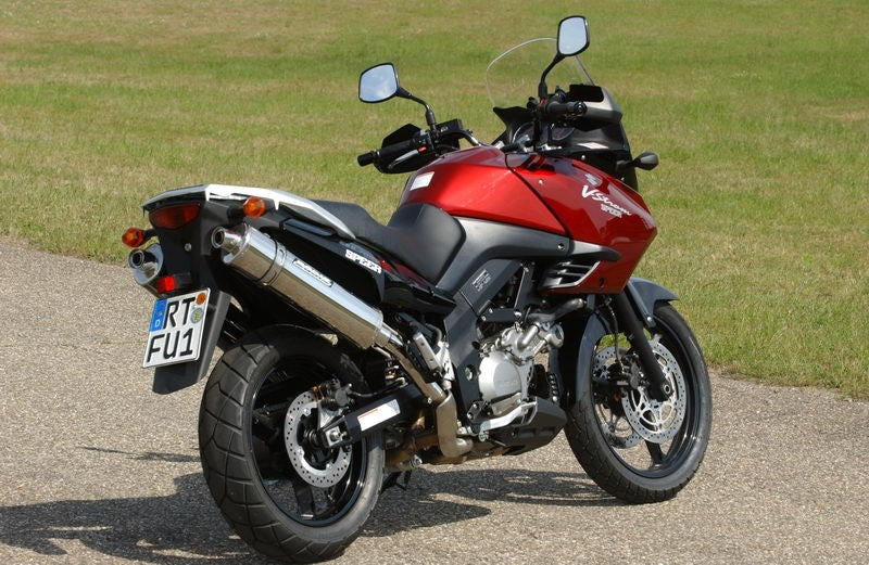 Bodis（ボディス）スリップオンマフラー セット ステンレス Oval 1MK G54 ヨーロッパ公道走行認可 for V-Strom DL1000(02-) | SDL1000-001