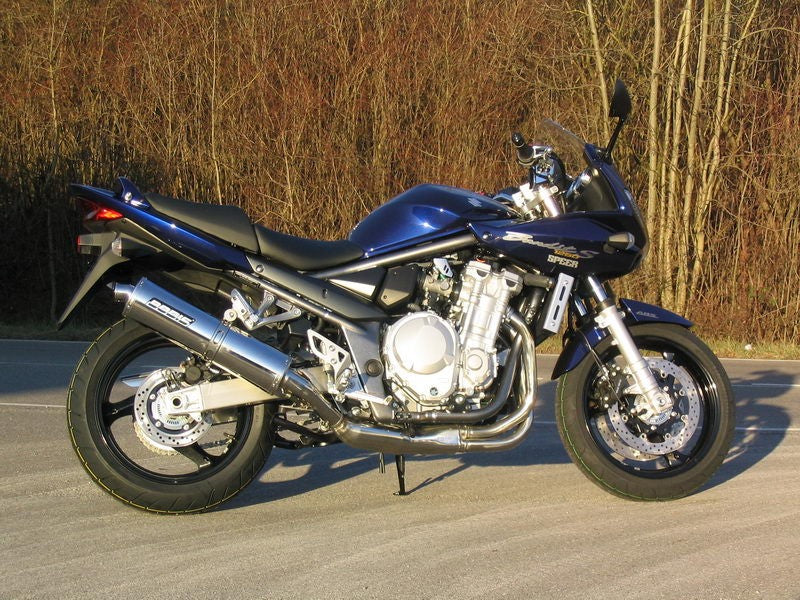 Bodis（ボディス）スリップオンマフラー ステンレス Oval 1 WM EURO公道走行認可 for Bandit GSF650/1250/GSX1250F(07-) | SGSF1250-001