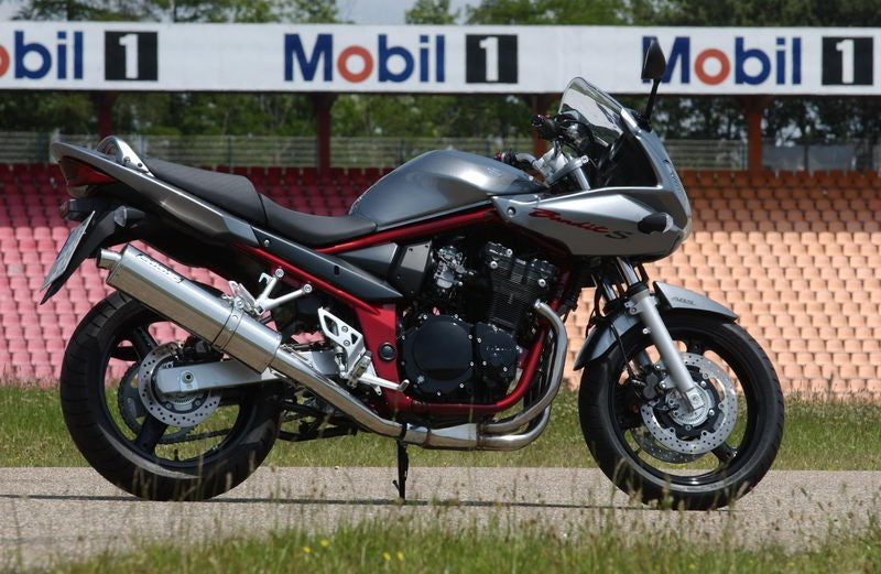 Bodis（ボディス）スリップオンマフラー ステンレス Oval 1MK G ヨーロッパ公道走行認可 for Bandit GSF600(4) | SGSF600-003
