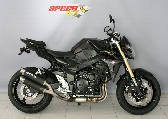 Bodis（ボディス）スリップオンマフラー 4-2 ステンレス ブラック GPC-X2 ヨーロッパ公道走行認可 for GSR 750 (11) | SGSR750-002
