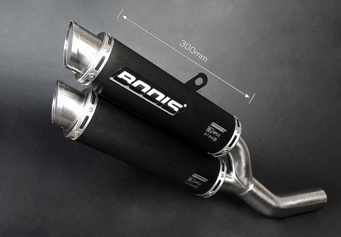 Bodis（ボディス）スリップオンマフラー 4-2 ステンレス ブラック GPC-X2 ヨーロッパ公道走行認可 for GSR 750 (11) | SGSR750-002