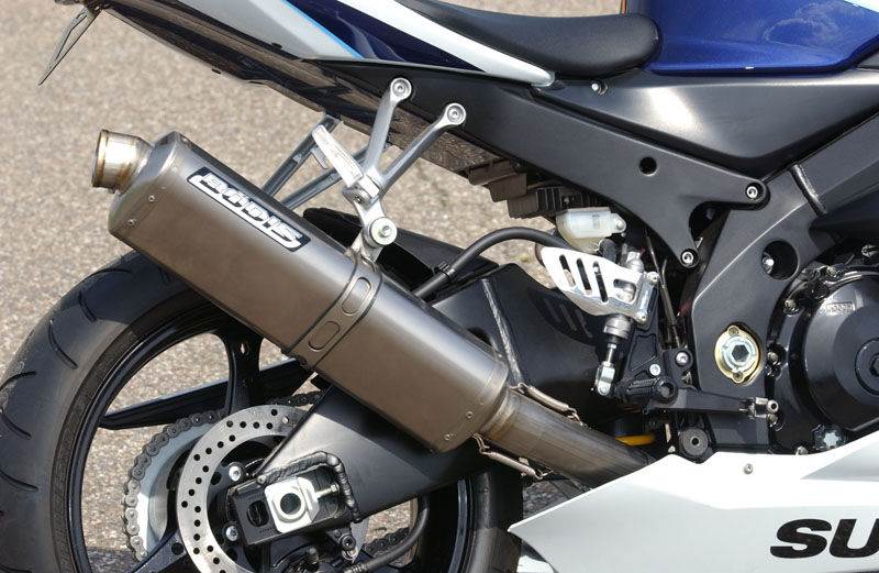 BODIS / ボディス Slip-On THREE-TEC (2005-2006)  Titan  Catalyzer : inside the connecting pipe  EU Homologated | SGSXR1000-013