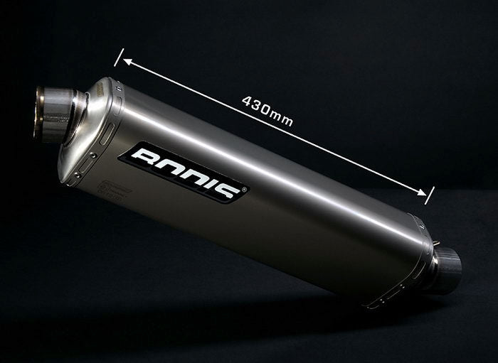 BODIS / ボディス Slip-On THREE-TEC (2005-2006)  Titan  Catalyzer : inside the connecting pipe  EU Homologated | SGSXR1000-013