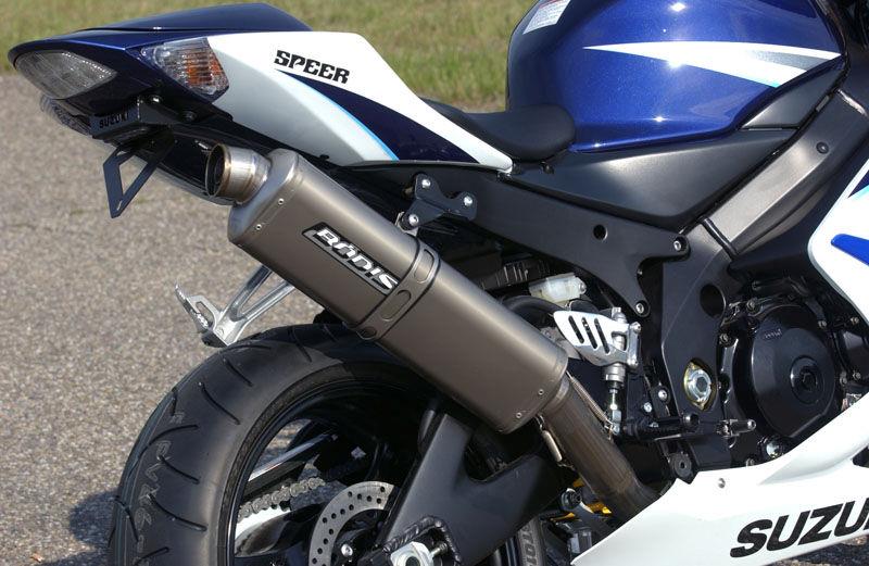 BODIS / ボディス Slip-On high THREE-TEC (2005-2006)  Full-Titan  Catalyzer : inside the connecting pipe  EU Homologated | SGSXR1000-022
