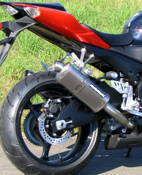 Bodis（ボディス）スリップオンマフラー セット 4-2 フルチタン SB1-S ヨーロッパ公道走行認可 for GSX-R 1000(07-08) | SGSXR1000-066